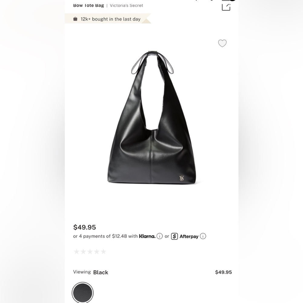 Victoria’s Secret Black Women's Bag